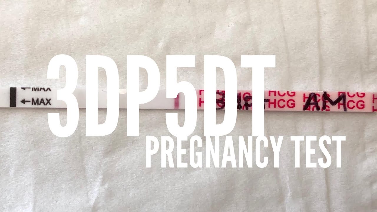IVF/PGD - VLOG #43 - Live IVF Pregnancy Test - 3dp5dt