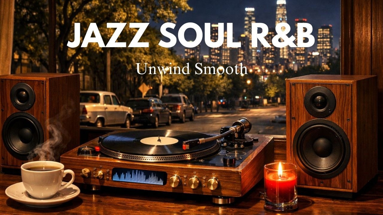 Jazz Soul R&B – Relaxing Chill Music for Stress Relief & Calm Vibes