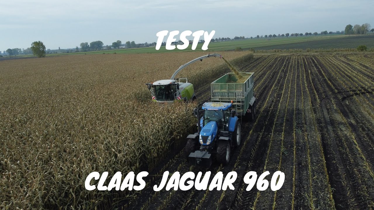 🔥Testy Claas jaguar 960!! 🔥🌽Cięcie kukurydzy technologią shredlage!! 🔥🌽