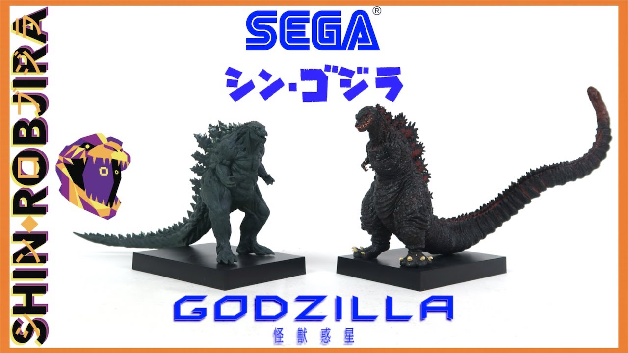 SEGA: Shin Godzilla и Godzilla Filius (премиальные фигурки) | Двойной обзор