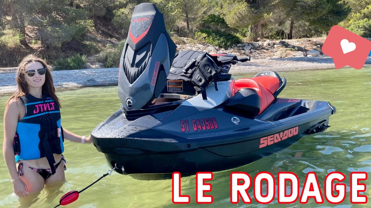 RODAGE du JET SKI - 1er Démarage du GTI 170 !