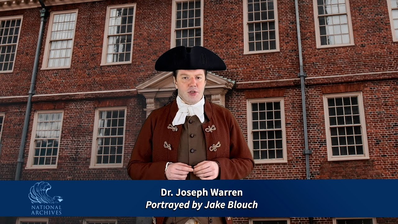 The Fatal 5th of March 1770 Can Never be Forgotten! Dr. Joseph Warren