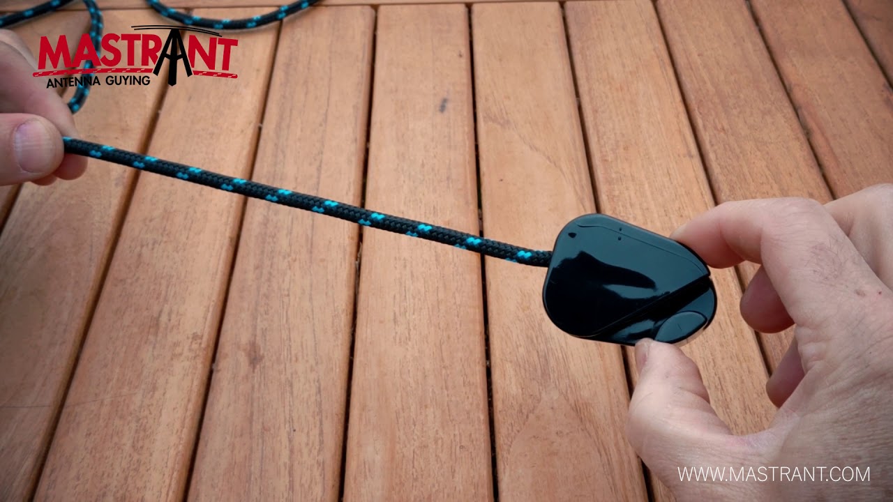 Mastrant guide: Using ClamCleat Loop tensioners