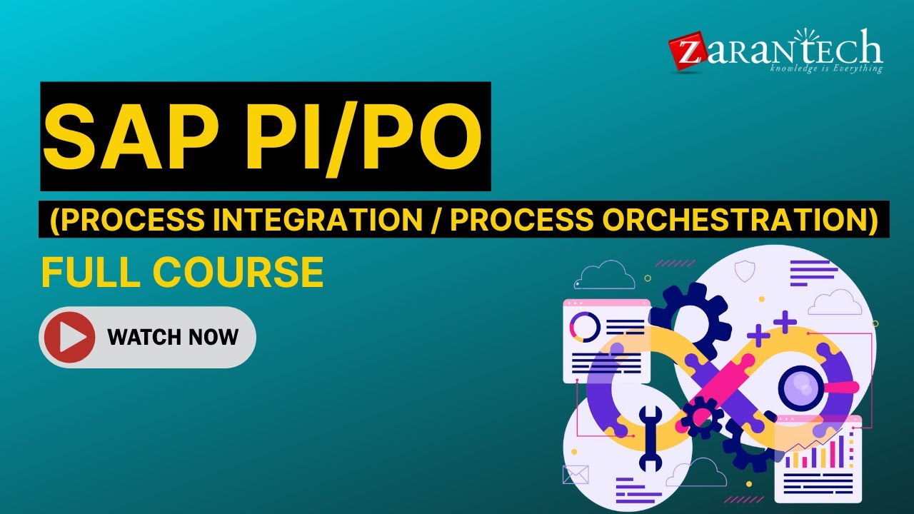 SAP PI/PO (Process Integration / Process Orchestration) Full Course | ZaranTech