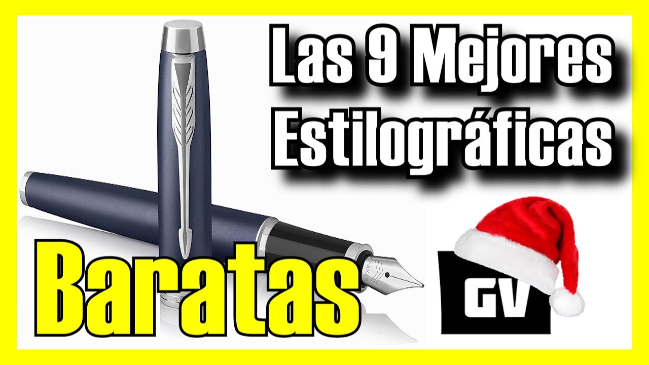🖋️ Las 9 MEJORES Plumas Estilográficas BARATAS de Amazon [2025]✅[Calidad/Precio] Para Principiantes