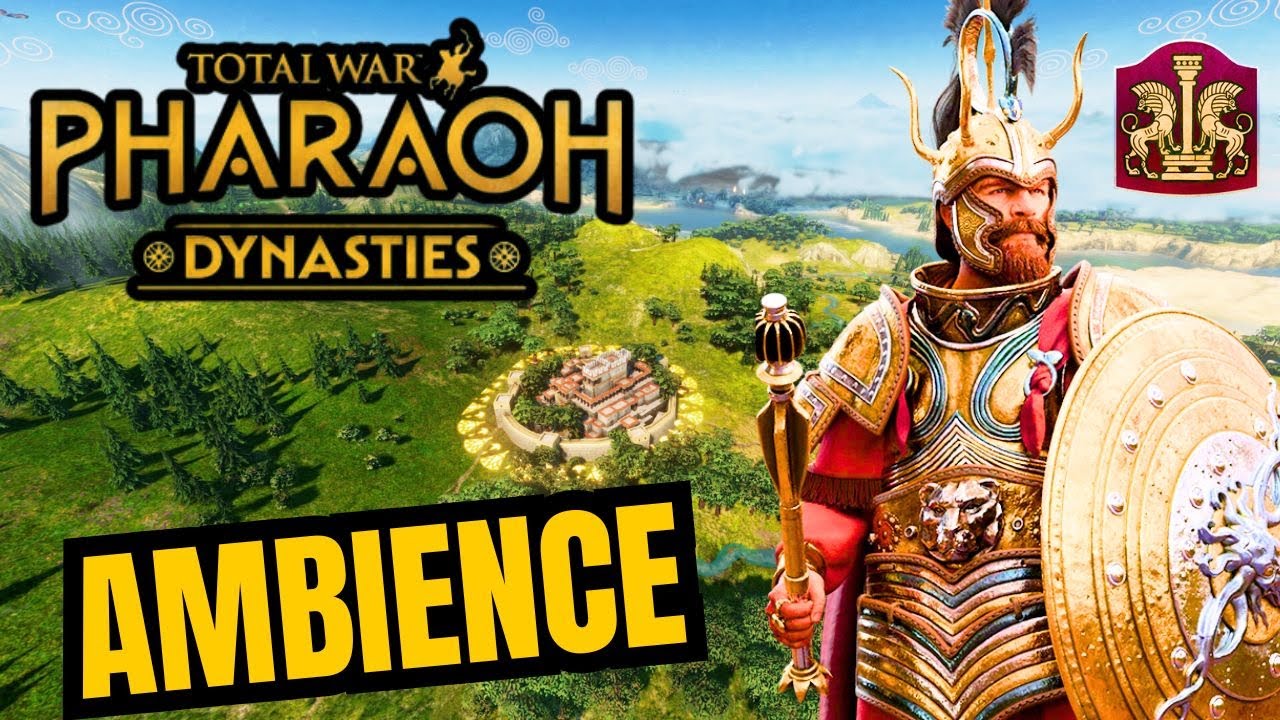 Mycenae Ambience | Total War PHARAOH ASMR for Sleeping & Studying