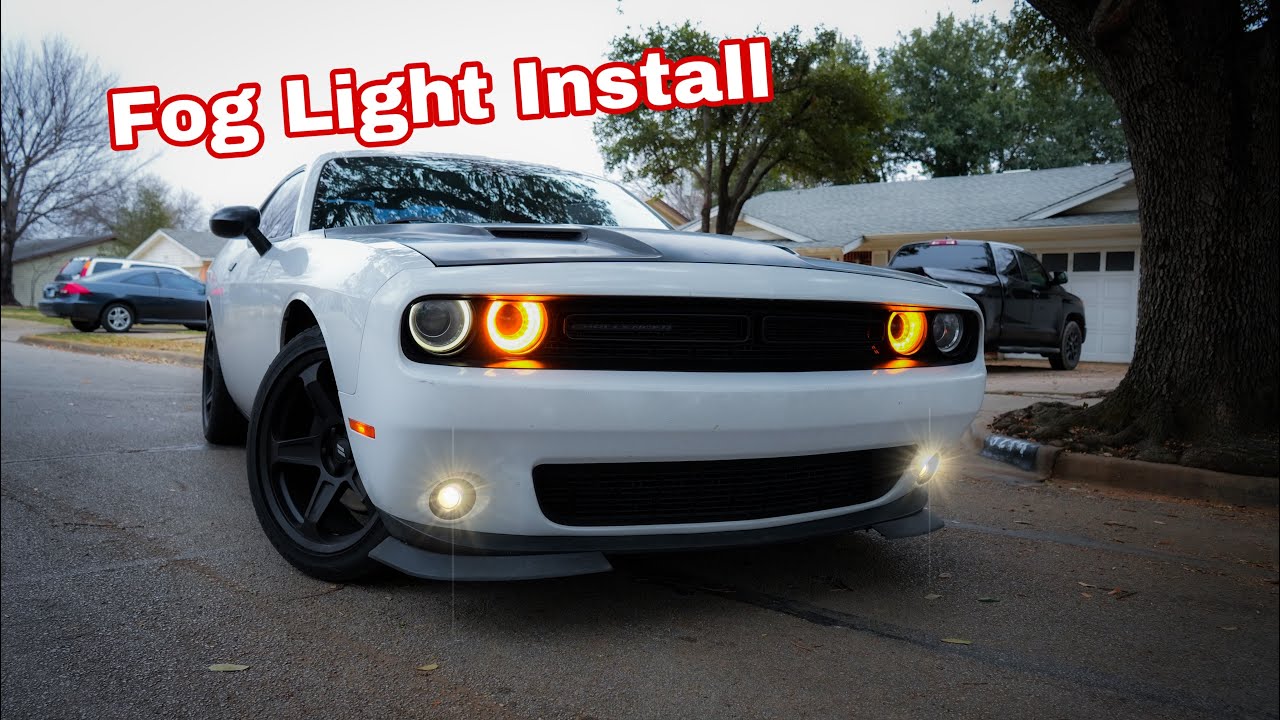 INSTALLING CHALLENGER FOG LIGHTS