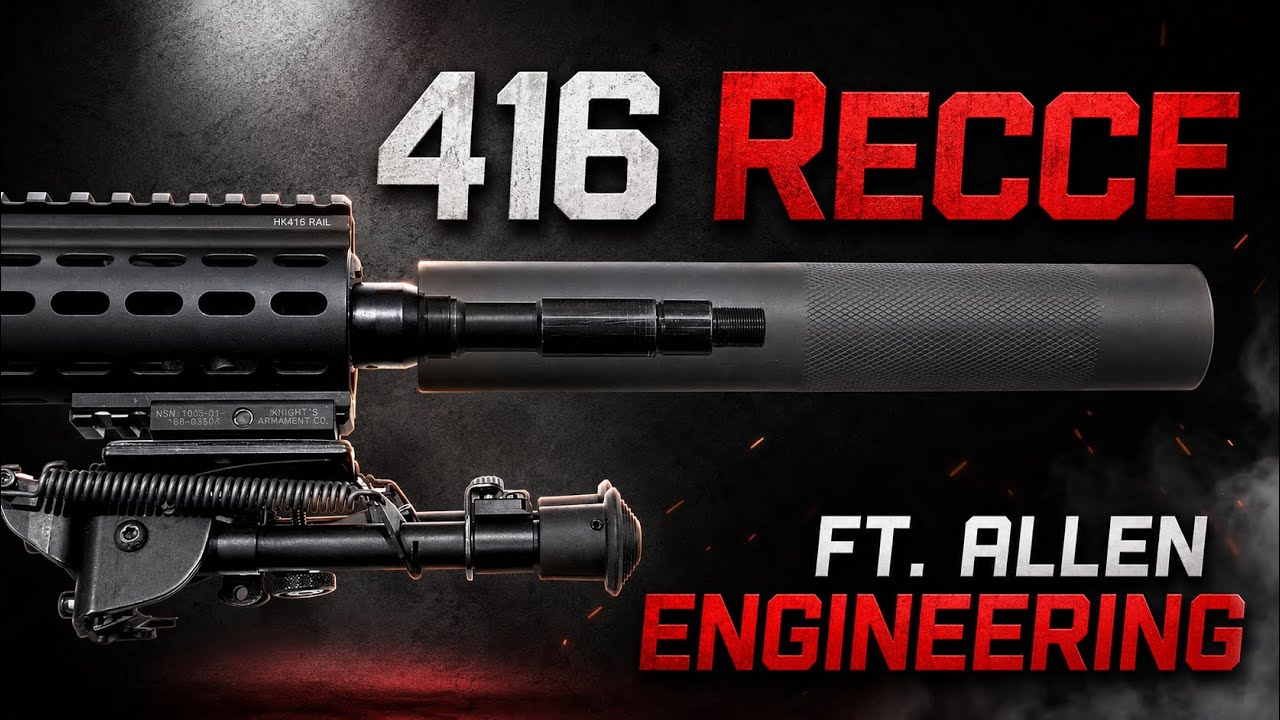 HK416 Recce (глушитель Allen Engineering M4-Recce)