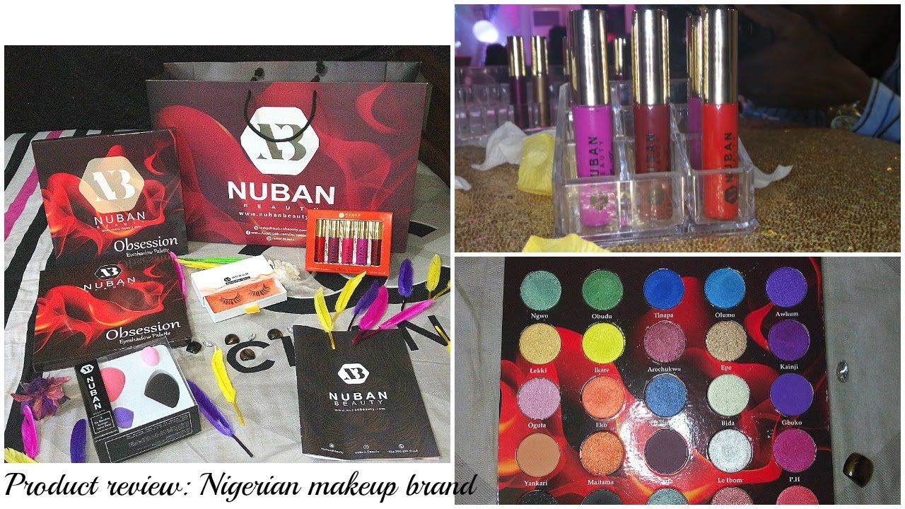 Let''s review: Nigerian Makeup brand Nuban beauty product