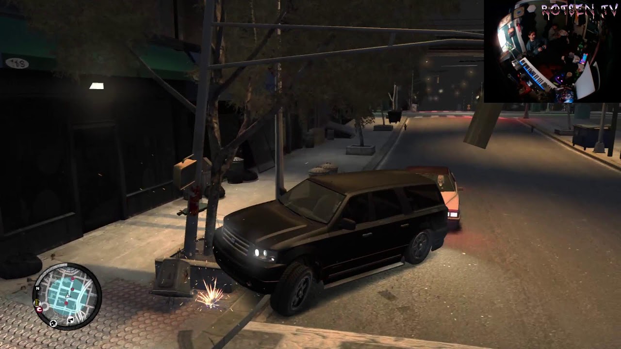 Playing GTA IV