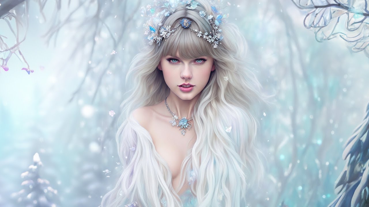Experience the Chill: Taylor Swift's AI-Animated Ice Queen Odyssey ❄️👑🎵✨ #aiart #midjourney