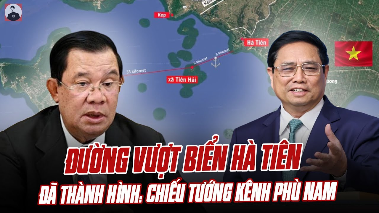 CUNG ĐƯỜNG VƯỢT BIỂN HÀ TIÊN – TIÊN HẢI ĐÃ THÀNH HÌNH: CHIẾU TƯỚNG KÊNH PHÙ NAM QUÁ DỄ DÀNG!