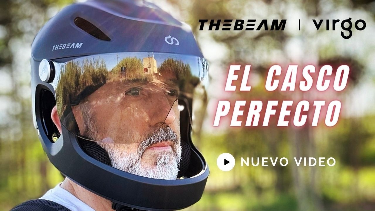 NUEVO CASCO con MENTONERA para patinetes eléctricos, esk8 y bicis eléctricas | THE BEAM VIRGO Review