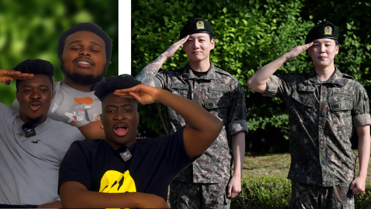Bts Jimin & Jungkook Military Discharge Ceremony Reaction!