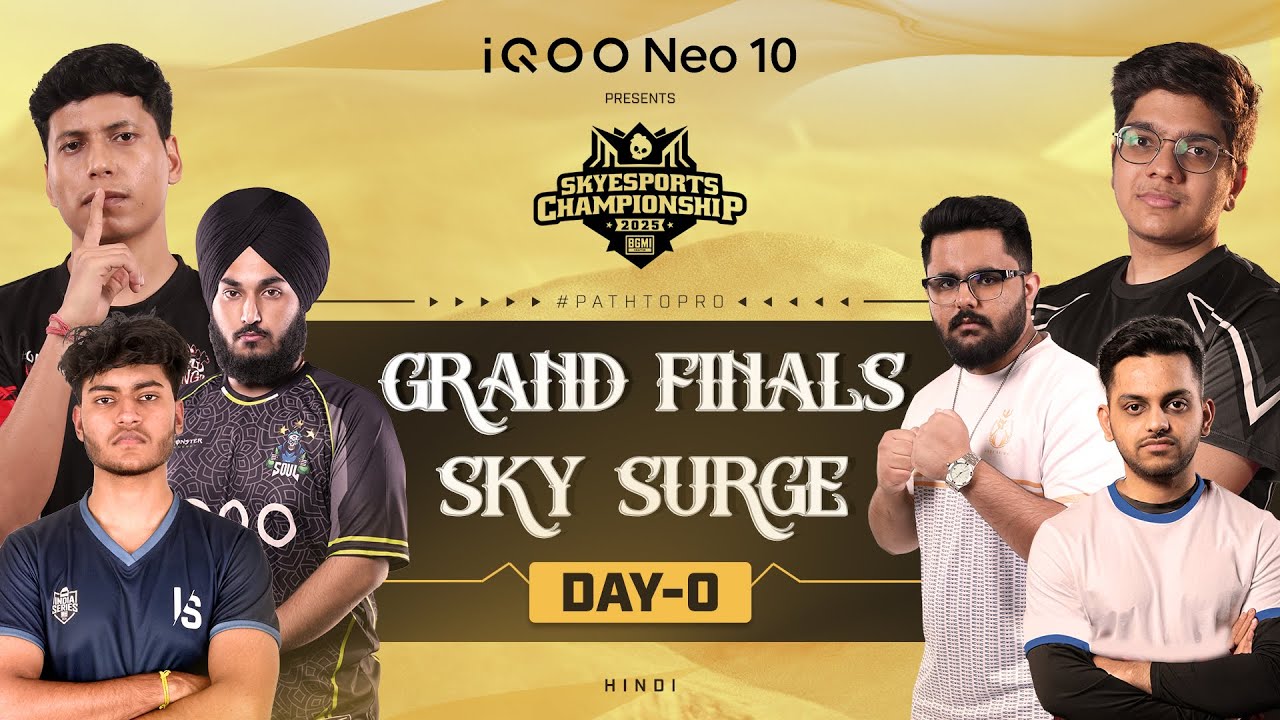 ENGLISH - iQOO Neo 10 Skyesports Championship 2025 BGMI — SKY SURGE