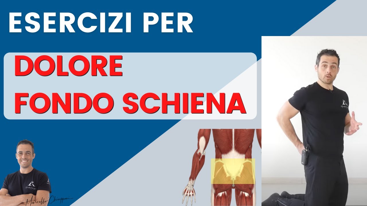 Dolore BASSA SCHIENA e BACINO: gli esercizi pi&ugrave; efficaci
