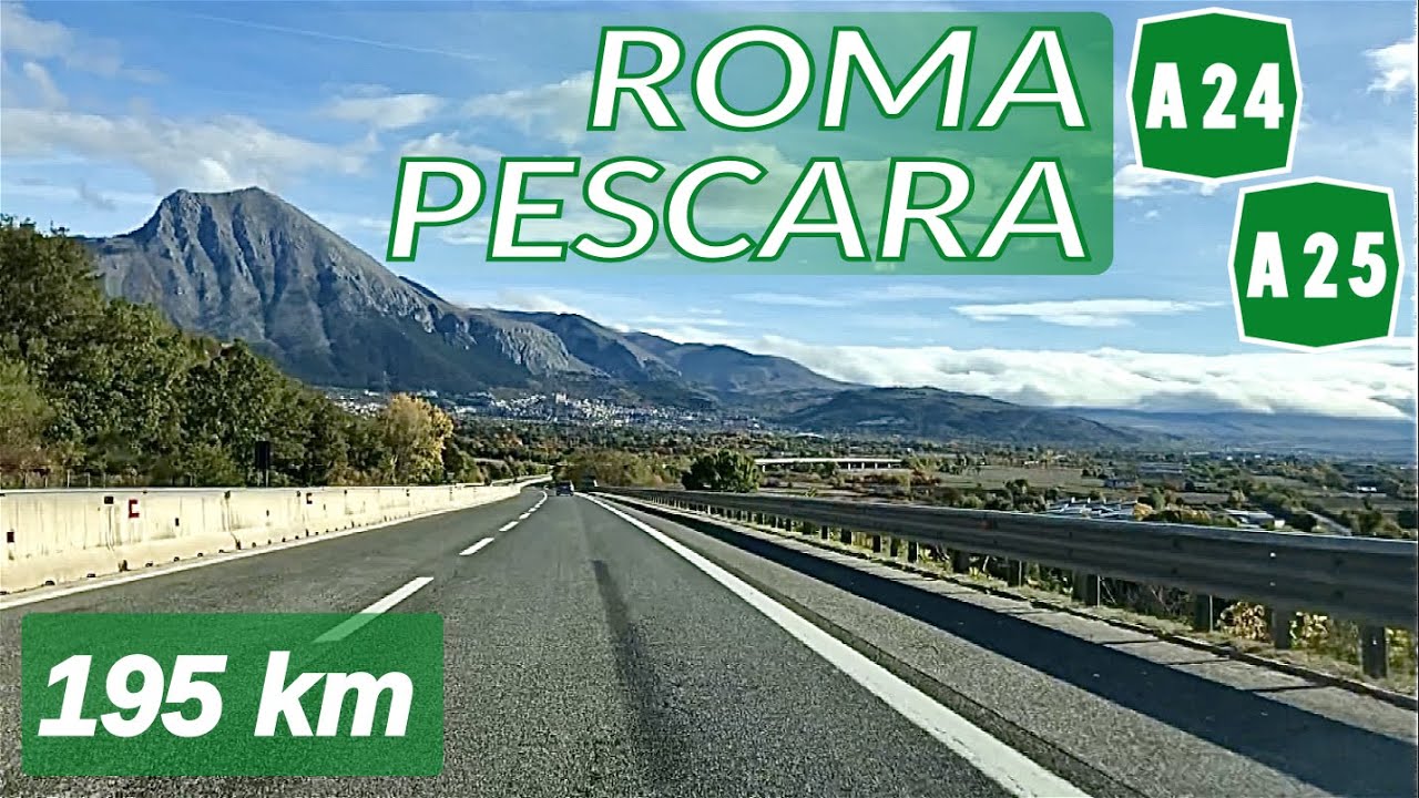 Autostrada dei Parchi A24 A25 | ROMA - PESCARA