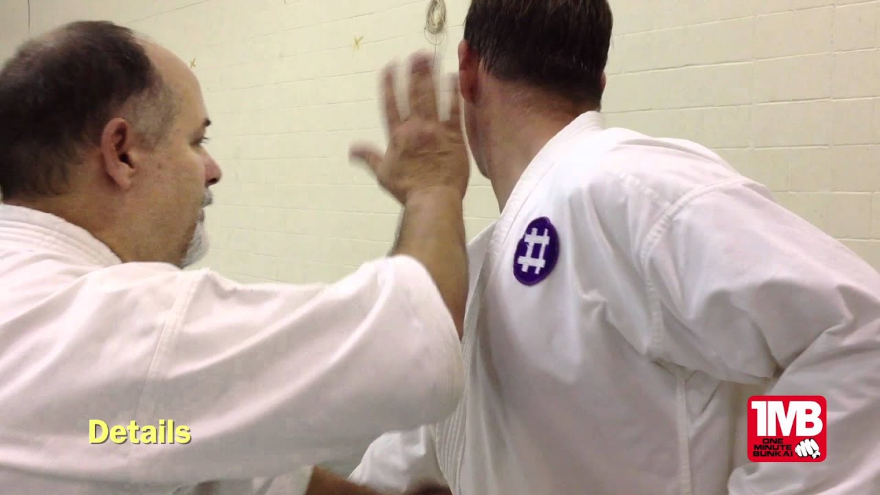 One Minute Bunkai: Naihanchi Shodan #1