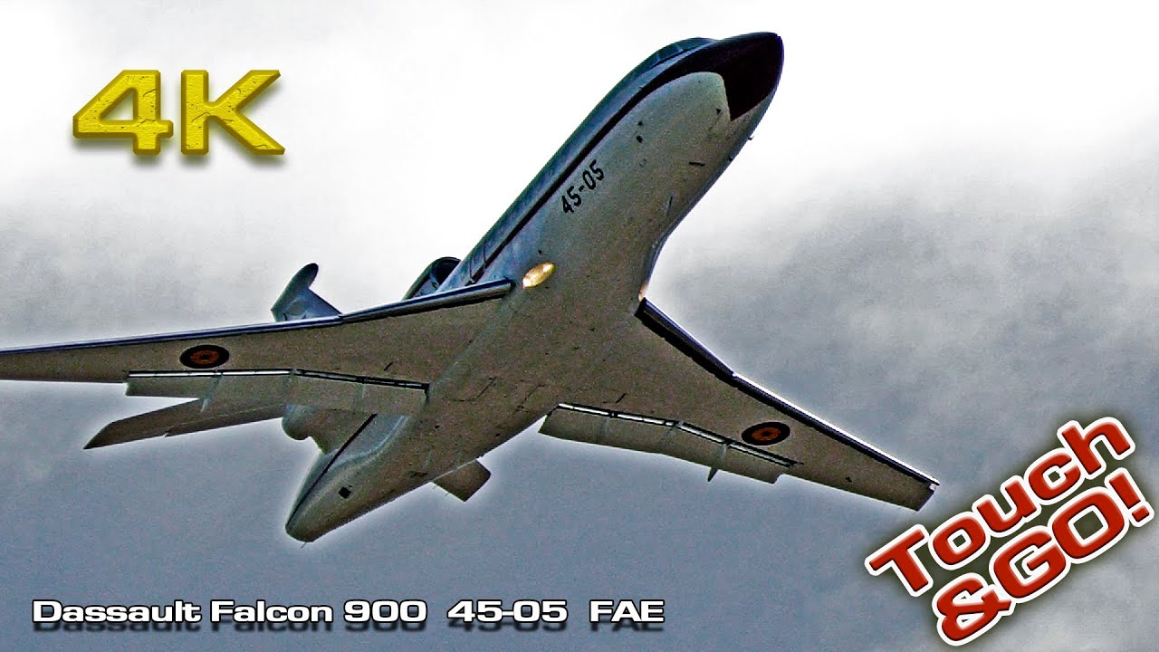 Dassault Falcon 900 Touch & Go (45-05) FAE Training!