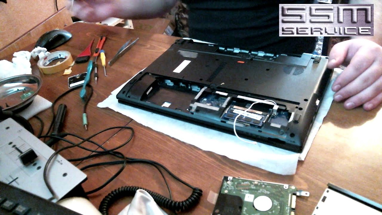 Как собрать ноутбук Acer V3 571G