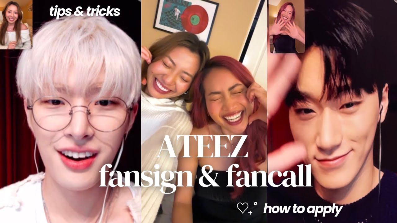EVERYTHING you need to know about ATEEZ fansign & fancall  |  how to apply, tips & tricks