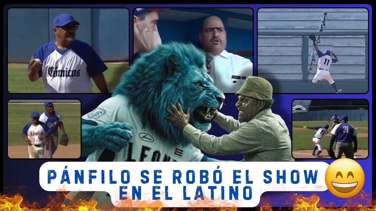 QUÉ JUEGAZO⚾Cómicos de Cuba🆚Industriales.LO QUE METIERON Pánfilo, Otto, Chequera, Facundo y Ruperto🤪