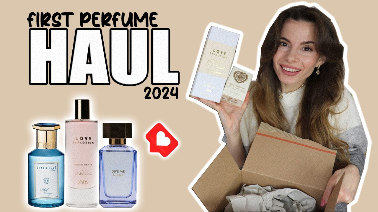 FIRST PERFUME HAUL in 2024 (Devotion D&G, Love Explosion Zara, Sweets & Citruses)🍊🥞
