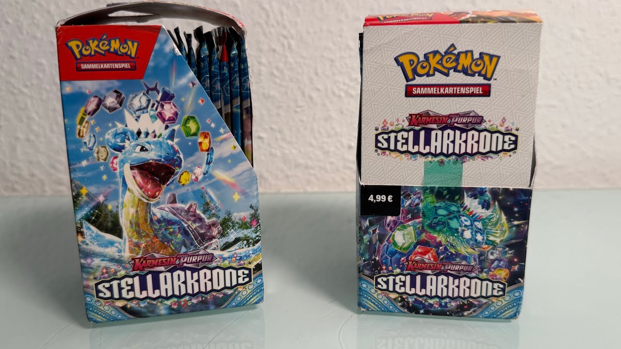 Pokemon Stellarkrone 2 Display mit 18 Boosterpacks