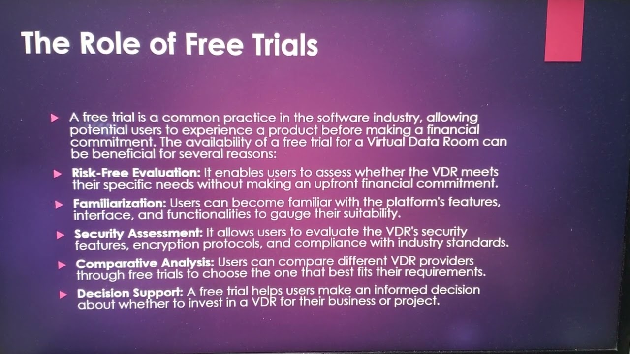 Unlocking Virtual Data Rooms: Your Guide to Free Trials! | Gaurav Technology
