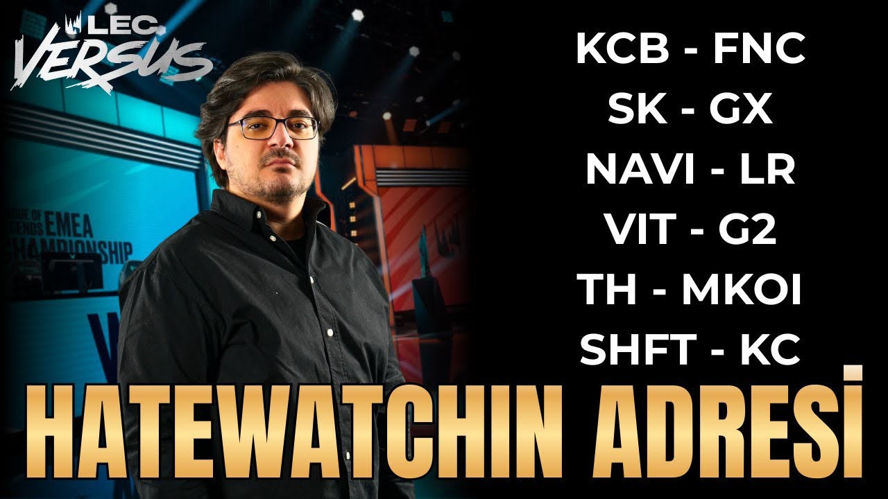 🔴LEC Versus Costream🔴#WatchLEC