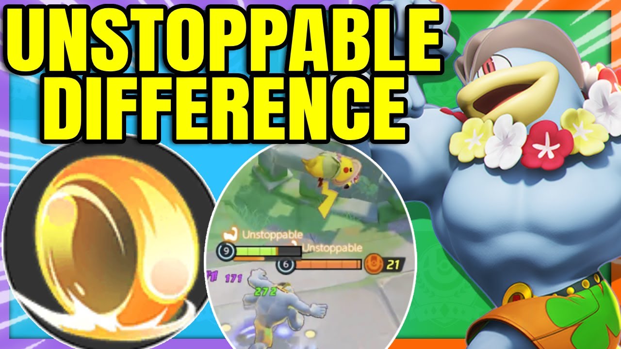 Being UNSTOPPABLE is a Game Changer in this META Submission MACHAMP | Pokemon Unite