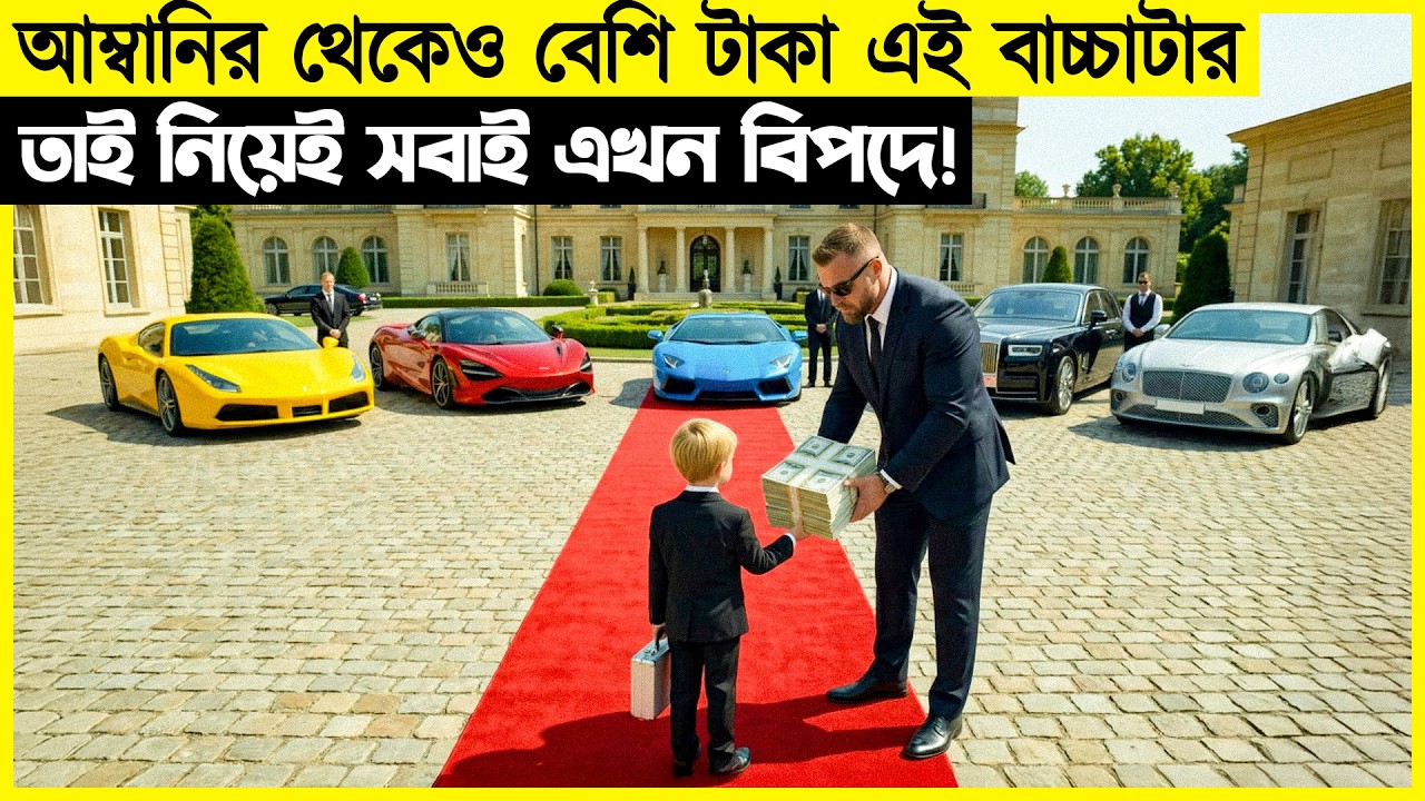 আম্বানির থেকেও বেশি টাকা এই বাচ্চাটার তাই নিয়েই সবাই এখন বিপদে!