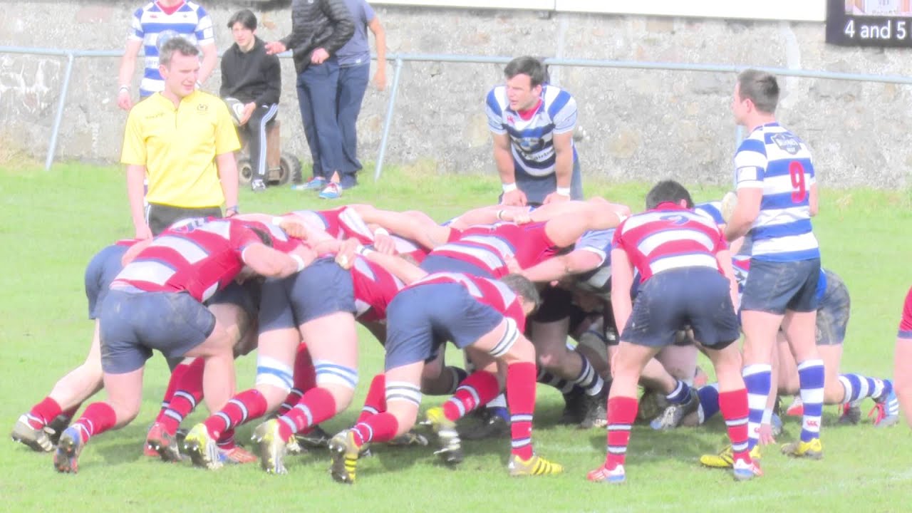 Aberdeen Rugby V Howe of Fife 2/4/16 1st half part 1/2