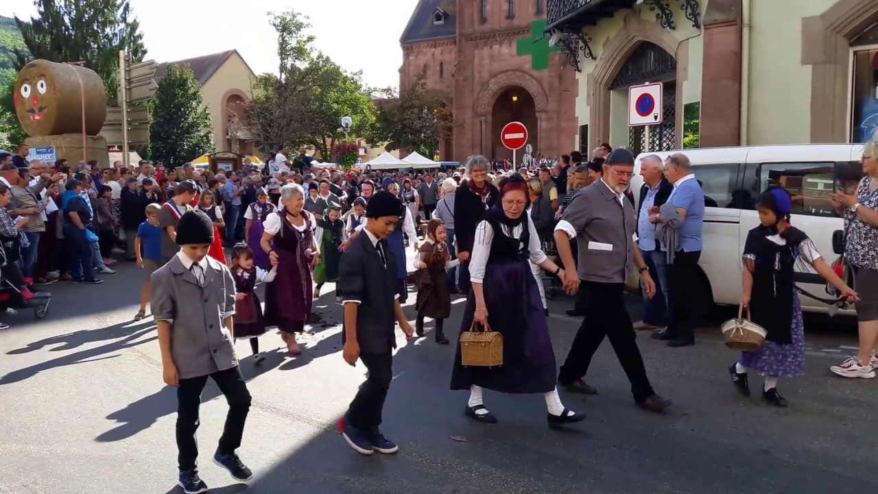 Fête de la Transhumance de Munster 2017 - Cortège en ville