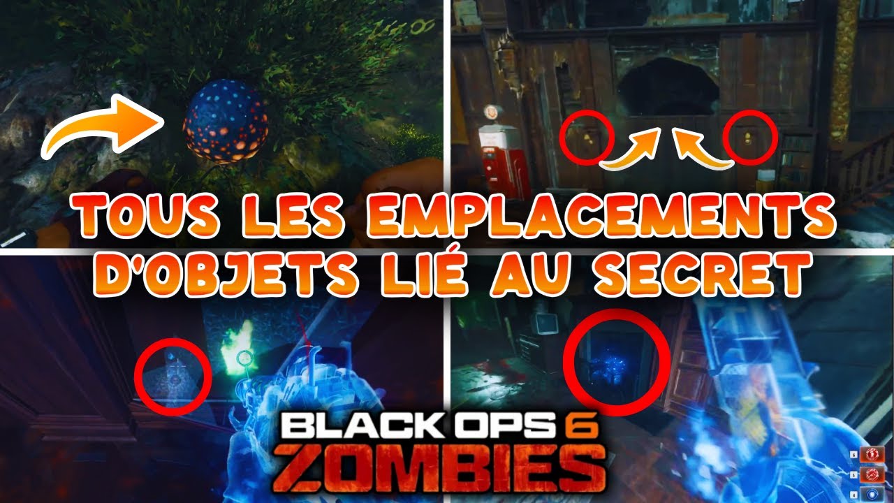 Tous les Emplacements POSSIBLES sur les Objets Récupérables - Secret de Shattered Veil