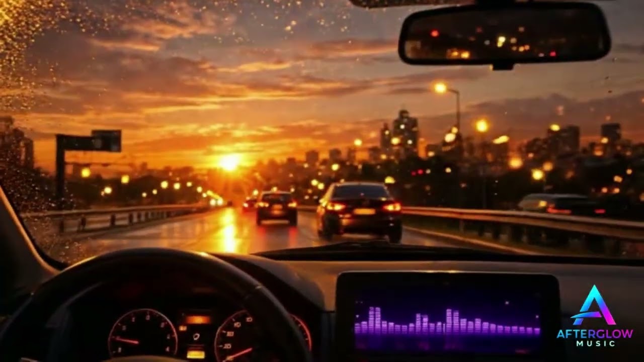 Golden Afterlight | AfterGlowMusic -Emotional Night Drive&Sunset Vibes #afterglowmusic #music #ride