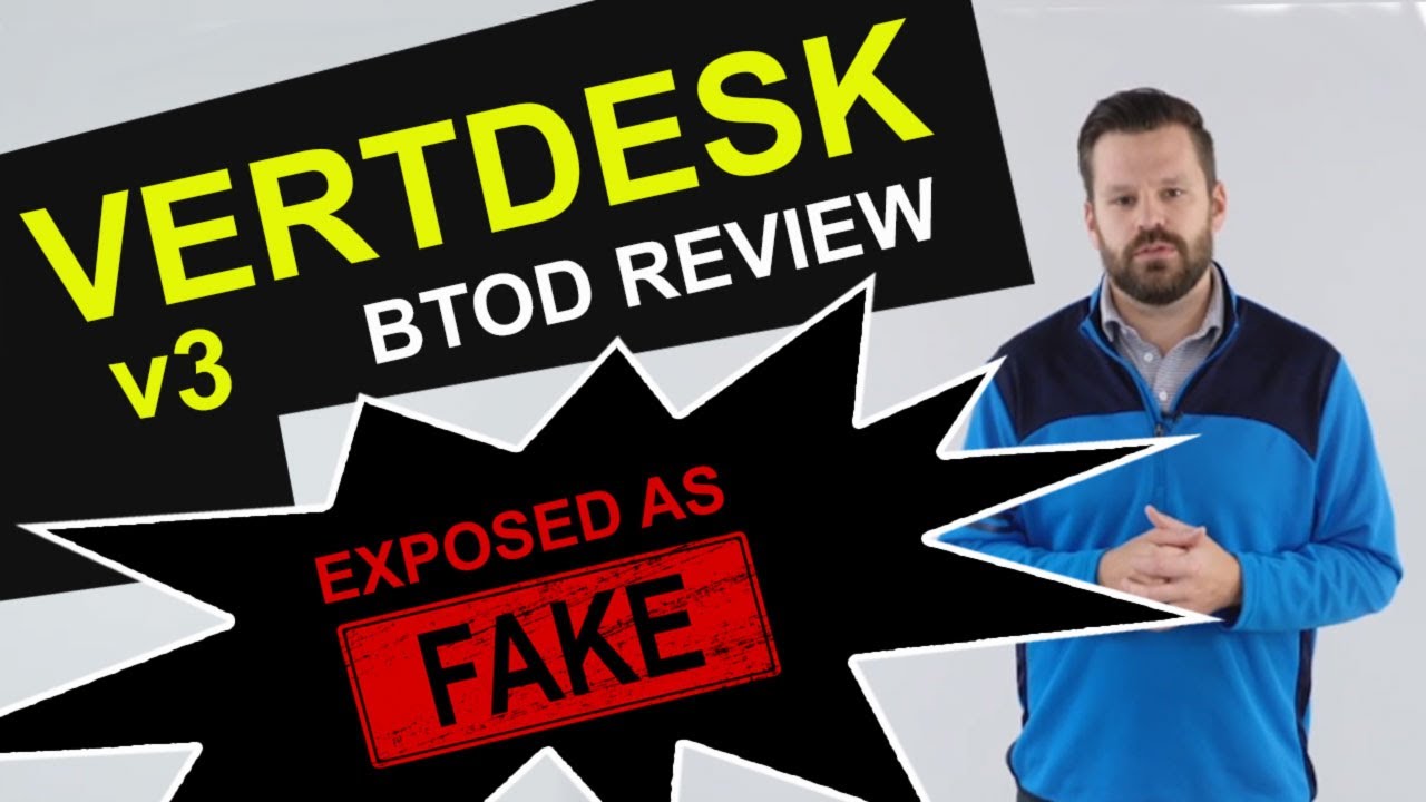 VertDesk V3 Review Exposed -  How BTOD Duped 3,000+ People into Buying a VertDesk by Faking Reviews