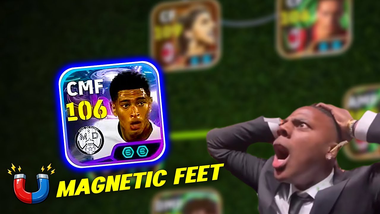 NEW MAGNETIC FEET SHOWTIME BELLINGHAM IS A RONALDINHO LIKE IN MY MIDFIELD | RISING SHOT KING 🔥 