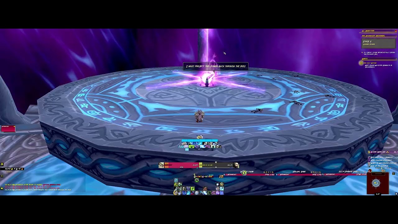 Frost Death Knight - Closing the Eye (Archmage Xylem) - Legion Mage Tower (12.0.1)