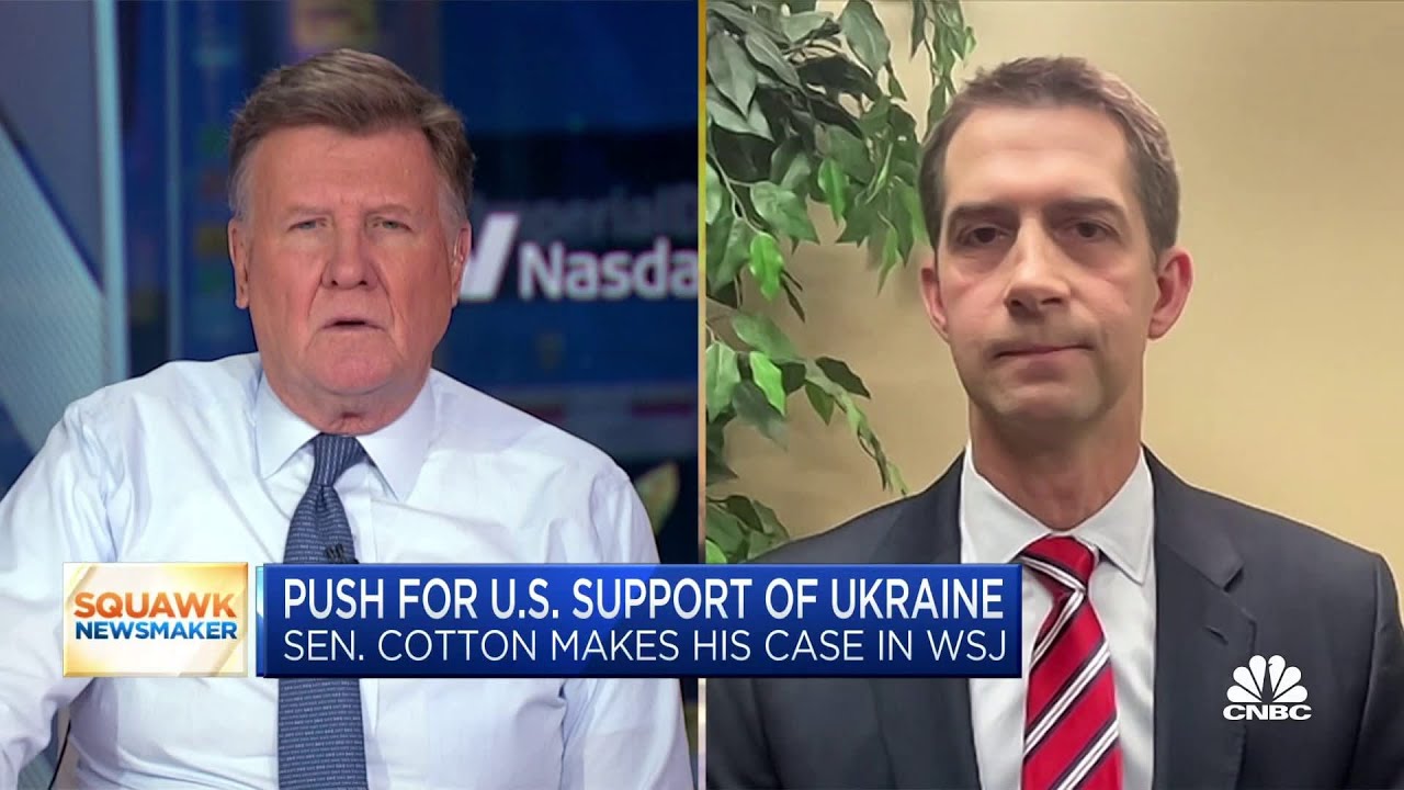 Sen. Tom Cotton: It's in America's interest to stop Russia in Ukraine