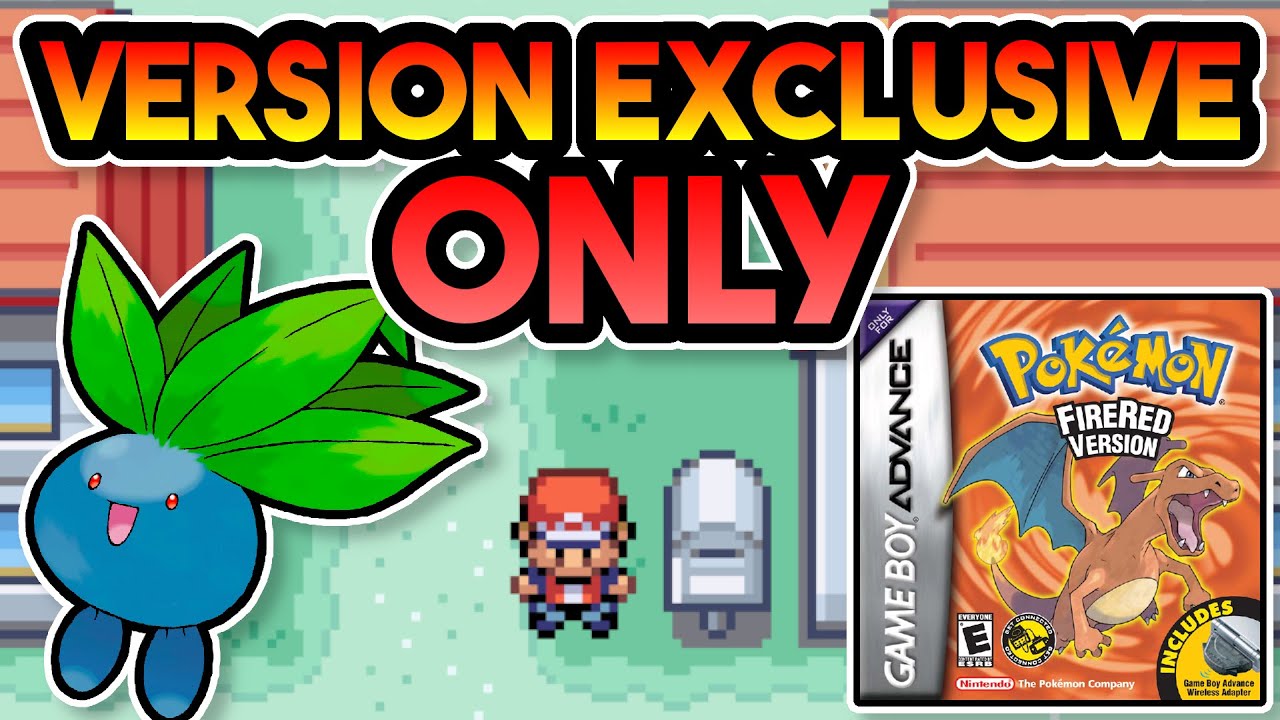 Can I Beat Pokemon Fire Red with ONLY Version Exclusives?