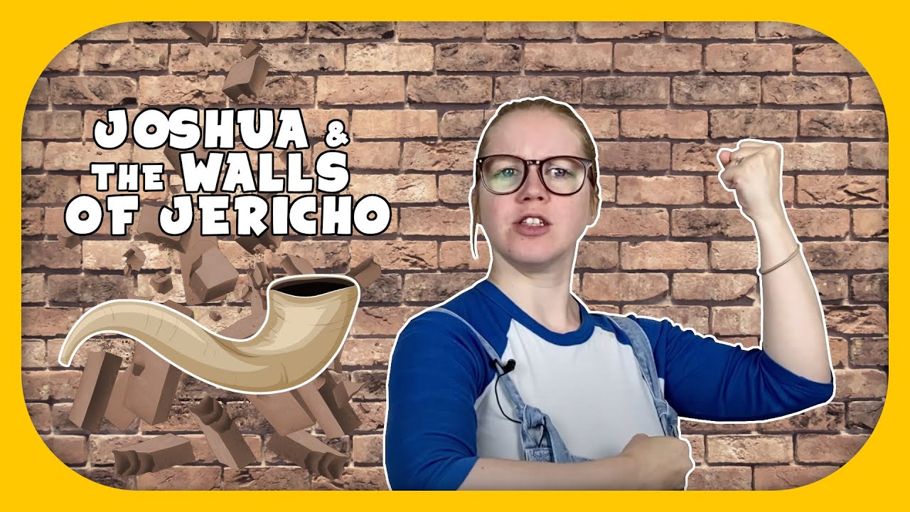 Joshua and The Walls of Jericho PLUS the Shofar challenge! Virtual Sunday School