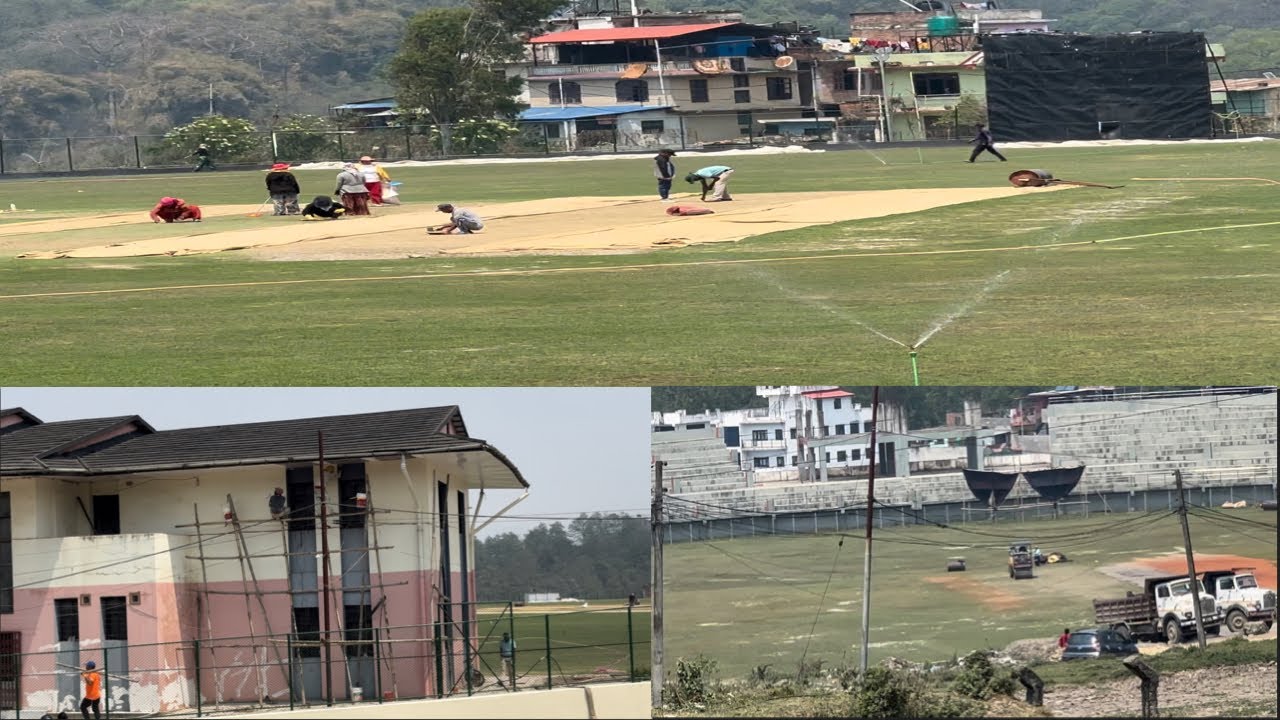 Mulpani cricket ground latest update. 10 more days for ACC premier cup!
