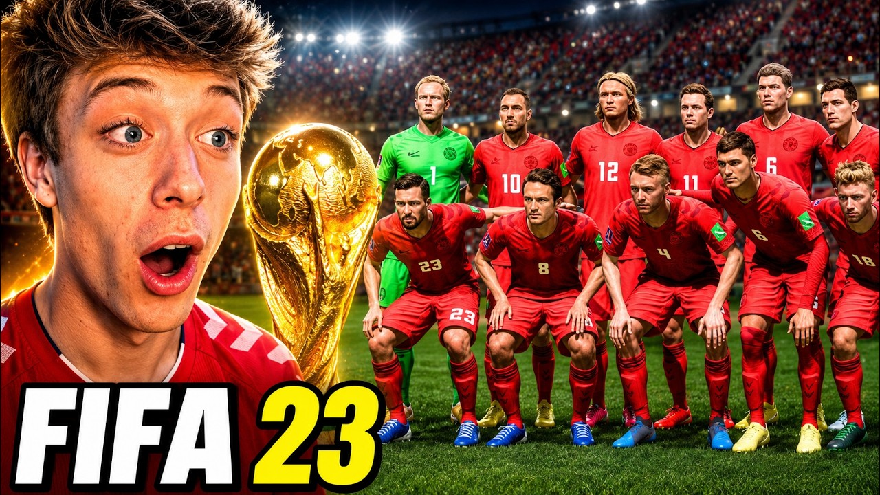 Kan Jeg Vinde VM 2022 Med Danmark?... | Dansk FIFA 23