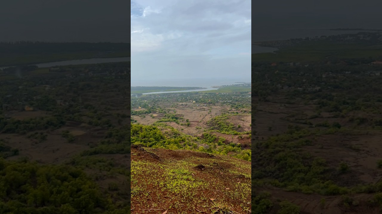 Most Beautiful View...!! 🥰🤩 #trekking #secretplace #alibag #trendingnow #viralvideo