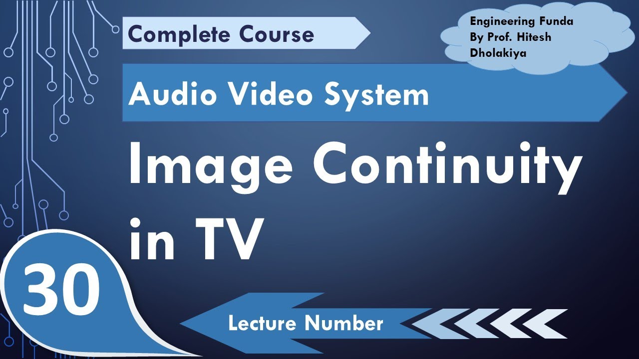 Image Continuity in TV (Basics & Parameters) | Horizontal scanning in TV | Vertical scanning in TV