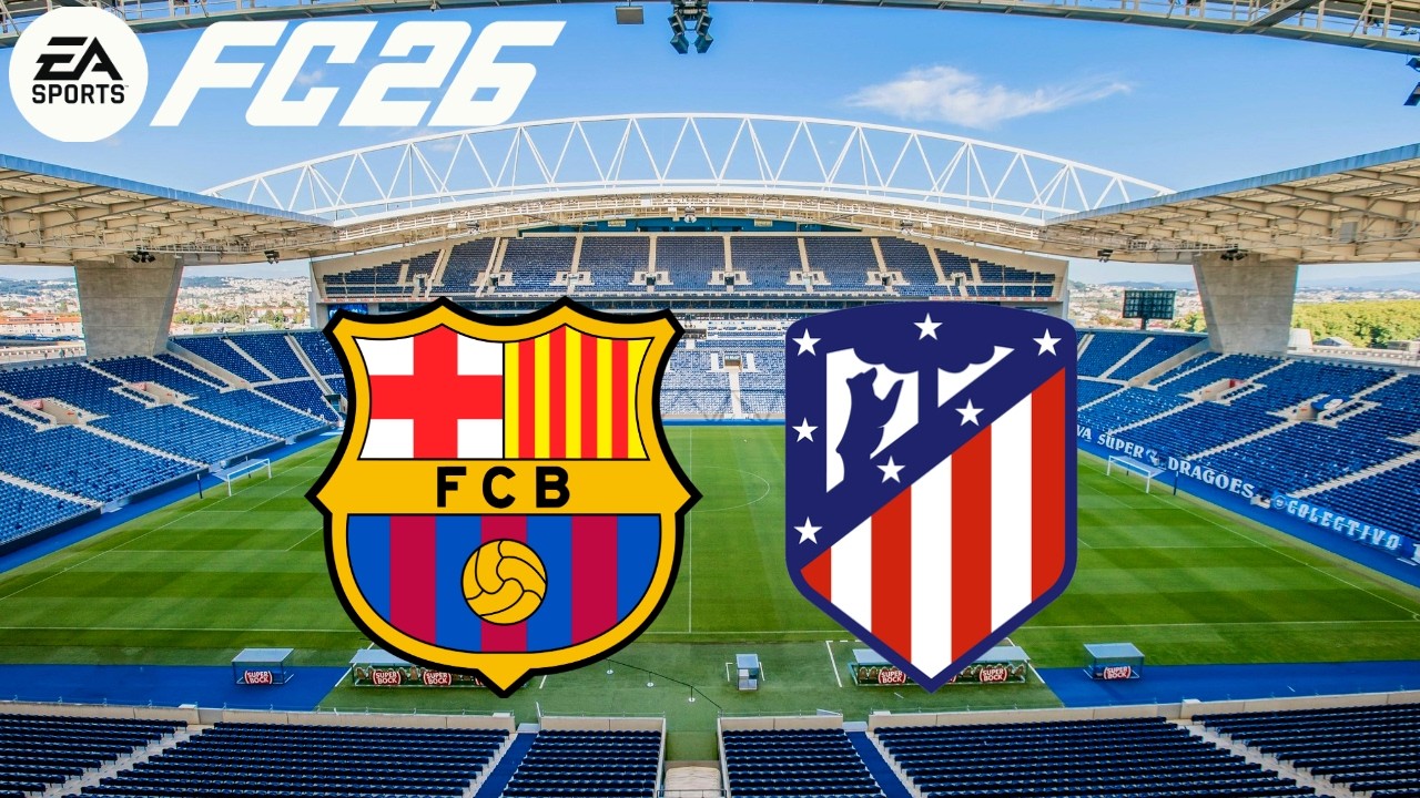 🔴 BARCELONA X ATLETICO MADRID COPA DO REI 2026 SIMULAÇÃO FUTEBOL EA FC 26