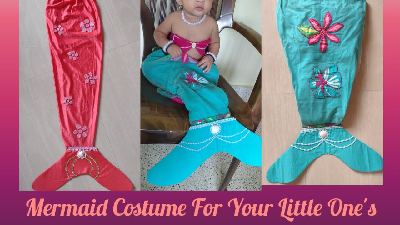 DIY Mermaid Costume | Easy Steps To Make Mermaid Costume