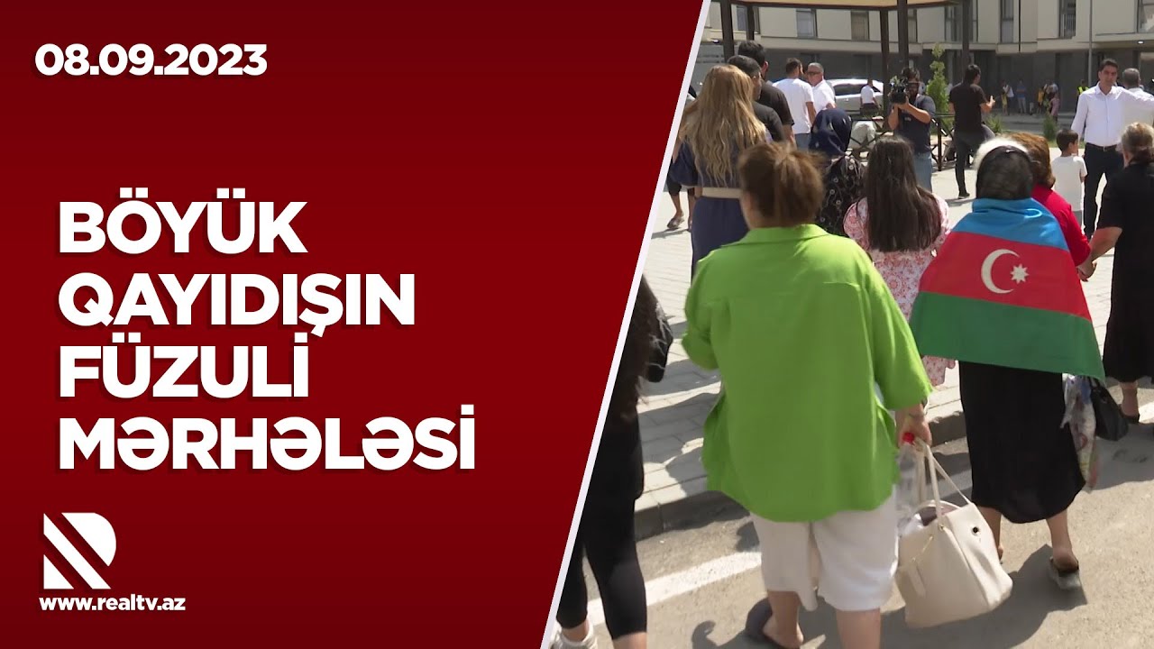 Böyük qayıdışın Füzuli mərhələsi - Daha 25 ailə - 102 nəfər doğma yurduna köçürüldü