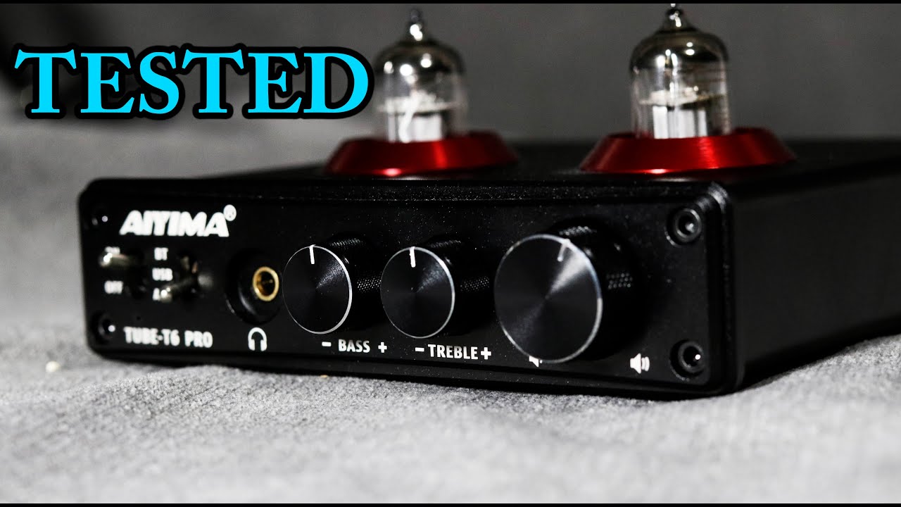 TESTING a Tube Preamplifier with DAC and Bluetooth - Aiyima Tube T6 Pro